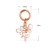 Picture of White Rose Gold Plated Dangle Earrings with Speedy Delivery