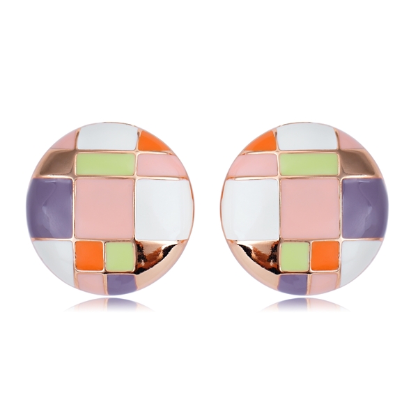 Picture of Great Enamel Zinc Alloy Stud Earrings