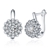 Picture of Innovative And Creative Platinum Plated Huggies Earrings