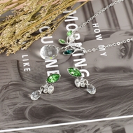 Show details for Fashion Green Necklace and Earring Set with Fast Delivery Show details for Fashion Green Necklace and Earring Set with Fast Delivery