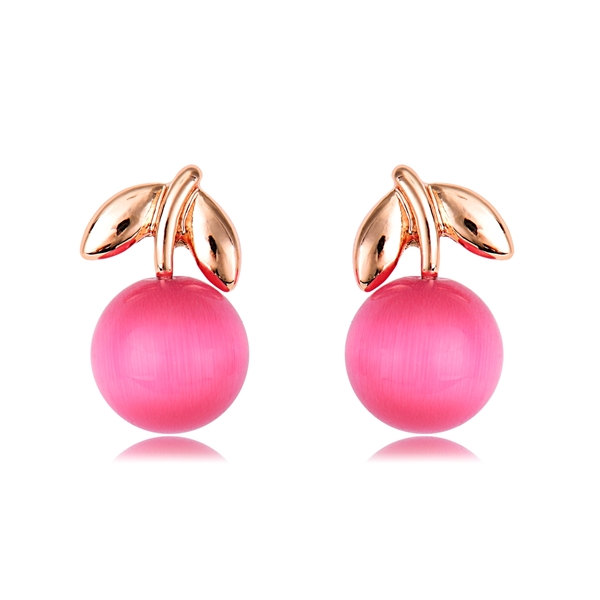 Picture of Reasonably Priced Rose Gold Plated Zinc Alloy Stud Earrings for Female