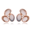 Show details for Zinc Alloy Rose Gold Plated Stud Earrings with Full Guarantee