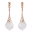 Show details for Great Opal White Dangle Earrings