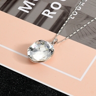 Picture of Unique Swarovski Element White Pendant Necklace