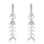 Show details for Shop Platinum Plated Delicate Dangle Earrings with SGS/ISO Certification