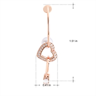 Picture of Trendy Rose Gold Plated Casual Dangle Earrings with No-Risk Refund