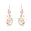 Show details for Origninal Casual White Dangle Earrings