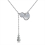 Show details for Good Quality Cubic Zirconia Platinum Plated Pendant Necklace