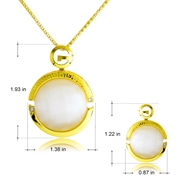 Picture of Staple Casual Classic Necklace and Earring Set