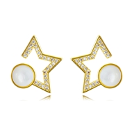 Picture of Good Quality Cubic Zirconia Casual Stud Earrings