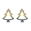 Show details for Sparkly Casual Gold Plated Stud Earrings