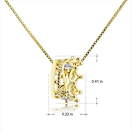 Picture of Irresistible White Gold Plated Pendant Necklace For Your Occasions