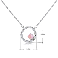 Picture of Fashion Cubic Zirconia Casual Pendant Necklace