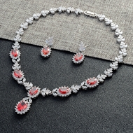 Show details for Inexpensive Platinum Plated Casual Necklace and Earring Set from Reliable Manufacturer Show details for Inexpensive Platinum Plated Casual Necklace and Earring Set from Reliable Manufacturer
