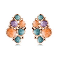 Picture of Irresistible Green Zinc Alloy Stud Earrings