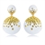 Picture of Low Price Gold Plated Enamel Dangle Earrings from Trust-worthy Supplier