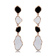 Picture of Zinc Alloy Enamel Dangle Earrings in Exclusive Design