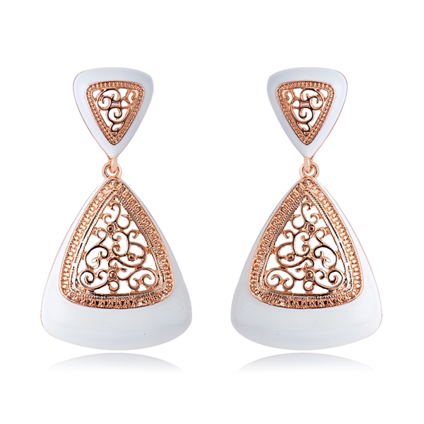 Picture of Affordable Rose Gold Plated Classic Dangle Earrings From Reliable Factory