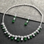 Show details for Copper or Brass Cubic Zirconia Necklace and Earring Set at Super Low Price