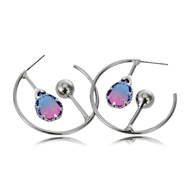 Picture of Zinc Alloy Classic Stud Earrings with Low MOQ