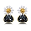 Show details for Wholesale Gold Plated Zinc Alloy Stud Earrings with No-Risk Return