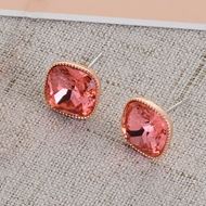 Picture of Best Artificial Crystal Casual Stud Earrings