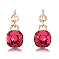 Picture of Fashion Artificial Crystal Casual Dangle Earrings