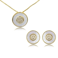 Picture of Unusual Casual Classic Necklace and Earring Set