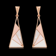 Picture of Trendy Rose Gold Plated Casual Dangle Earrings with No-Risk Refund