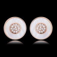 Picture of Recommended White Classic Stud Earrings from Top Designer