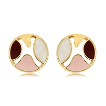 Show details for Delicate Shell Casual Stud Earrings