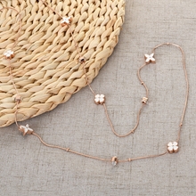 Show details for Zinc Alloy Classic Long Chain Necklace with Full Guarantee