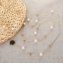 Show details for Zinc Alloy Casual Long Chain Necklace at Great Low Price