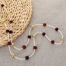 Show details for Hot Selling Colorful Casual Long Chain Necklace with No-Risk Refund