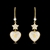 Picture of Need-Now White Copper or Brass Dangle Earrings from Editor Picks