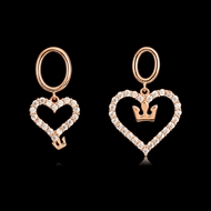 Picture of Casual Rose Gold Plated Dangle Earrings with Speedy Delivery