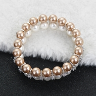 Show details for Fashionable Casual Platinum Plated Fashion Bracelet Show details for Fashionable Casual Platinum Plated Fashion Bracelet