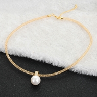 Show details for Classic White Pendant Necklace with Speedy Delivery Show details for Classic White Pendant Necklace with Speedy Delivery