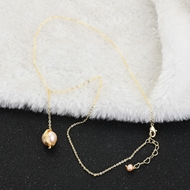 Show details for Classic Gold Plated Pendant Necklace of Original Design Show details for Classic Gold Plated Pendant Necklace of Original Design