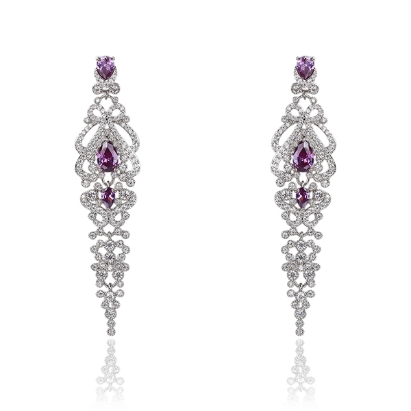 Picture of Luxury Big Dangle Earrings with 3~7 Day Delivery