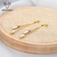Show details for Sparkling Dubai Big Dangle Earrings