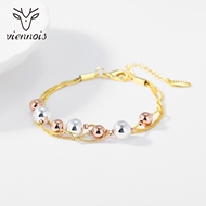 Picture of Distinctive Gold Plated Casual Fashion Bracelet with Low MOQ