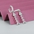 Picture of New Season White Platinum Plated Dangle Earrings with SGS/ISO Certification