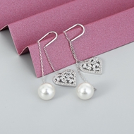 Show details for Staple Small Love & Heart Dangle Earrings Show details for Staple Small Love & Heart Dangle Earrings
