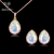 Picture of Classic Rose Gold Plated Necklace and Earring Set with Fast Shipping