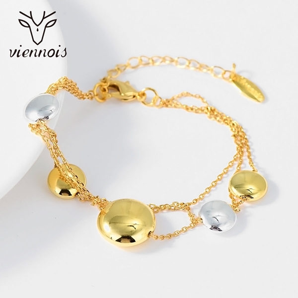 Picture of Fast Selling Multi-tone Plated Zinc Alloy Fashion Bracelet from Editor Picks