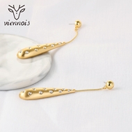 Picture of Eye-Catching Gold Plated Dubai Dangle Earrings with Member Discount