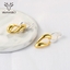 Show details for Filigree Medium Gold Plated Dangle Earrings