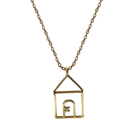 Picture of Hot Selling Gold Plated Cubic Zirconia Pendant Necklace from Top Designer