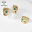 Show details for Featured Green Gold Plated Necklace and Earring Set with Full Guarantee Show details for Featured Green Gold Plated Necklace and Earring Set with Full Guarantee